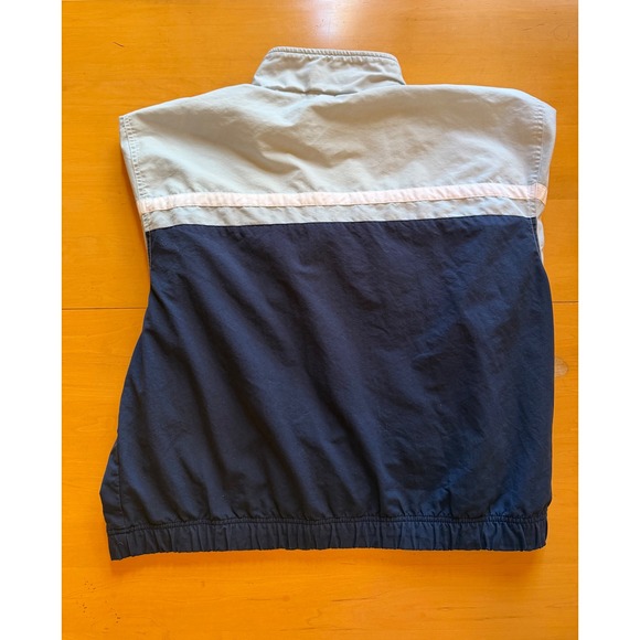 Vintage Reebok Mens Color Block Track Jacket Zip Up Athletic Outerwear Blue Grey - Picture 7 of 9